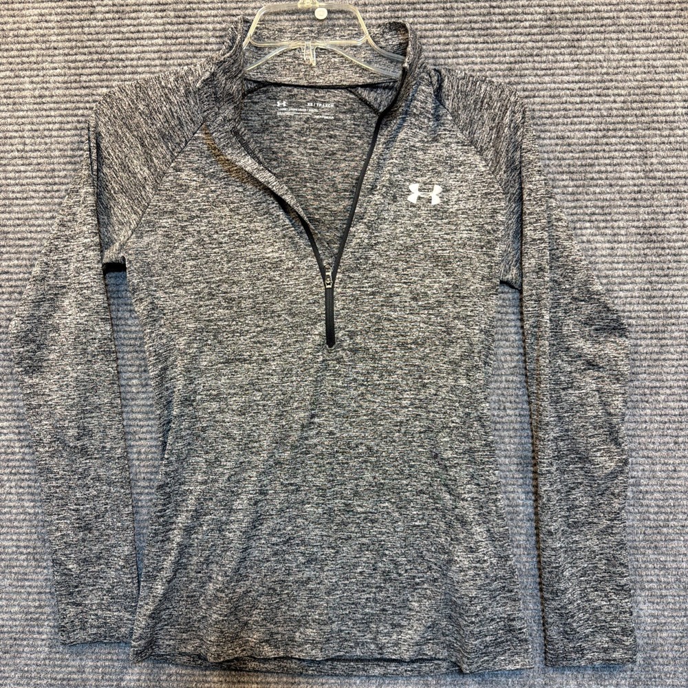 Under Armour Heat gear Gray Heather Women's Loose Fit Light Hoodie Size XSmall